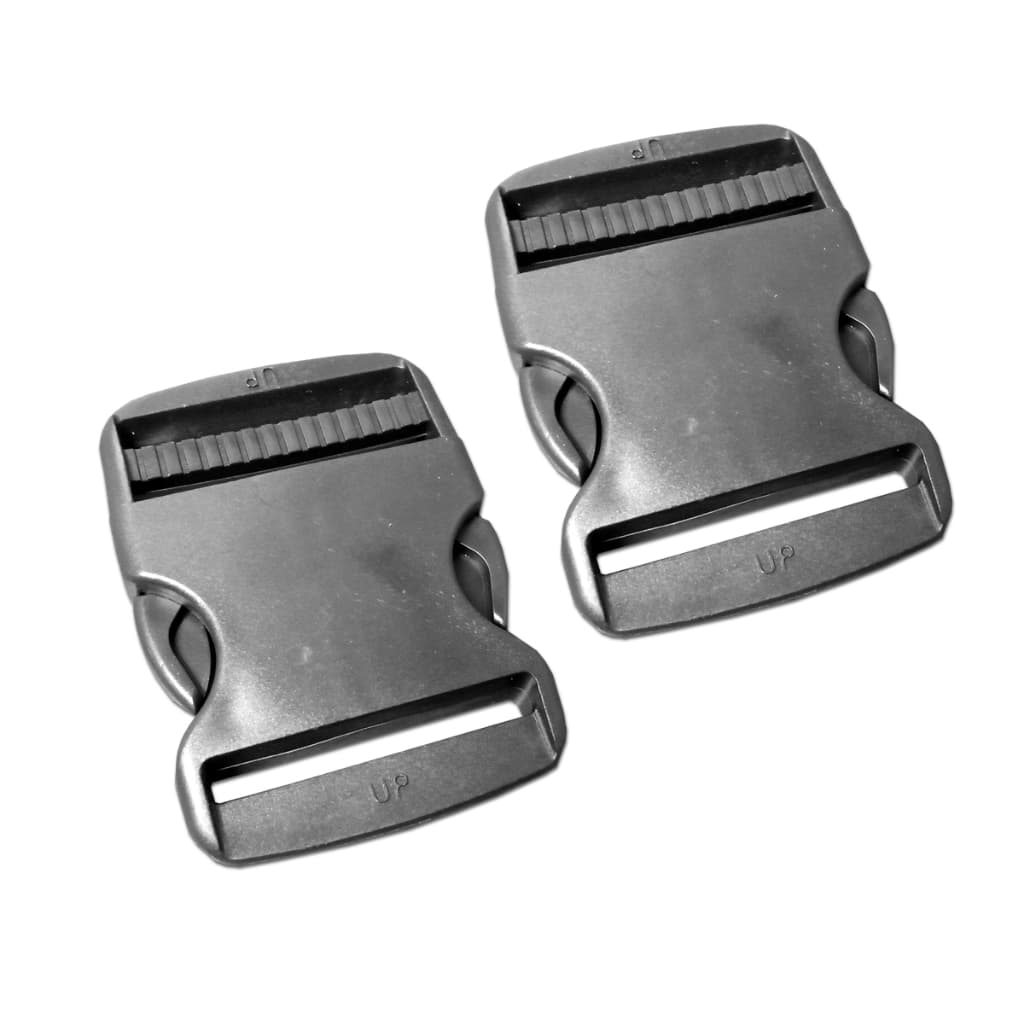 Fecho Engate para Mochilas e Bolsas 50mm Kit 02 Unidades