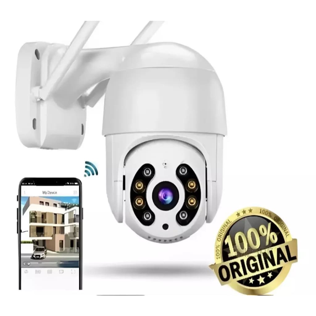 Camera Segurança Smart Ip Wifi A8pro 1080p Prova D'água