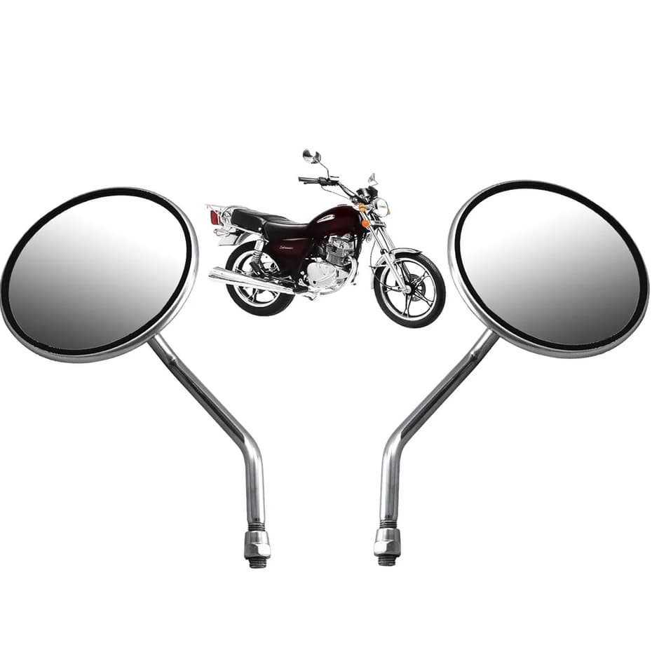 Espelho Retrovisor Intruder 125 Kansas 150 Mirage 250 intruder 250 Moto Custom Chopper M10 Normal
