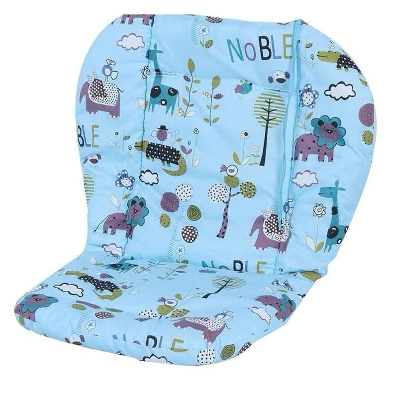 Colchonete para Carrinho de Bebe super macio menino 100%Algodão, protetor de cadeirão