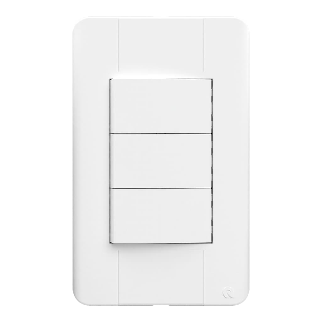 Interruptor Triplo Romazi Jangada Simples 10A 4x2"
