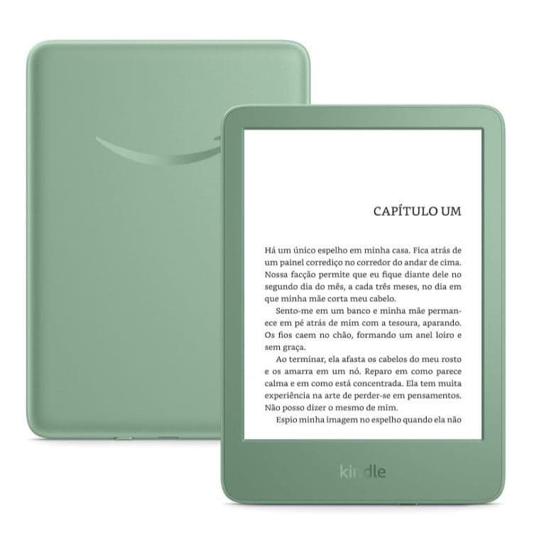 Novo Kindle 11ª Geração – Mais leve, com resolução de 300 ppi e o dobro de armazenamento - Cor Verde