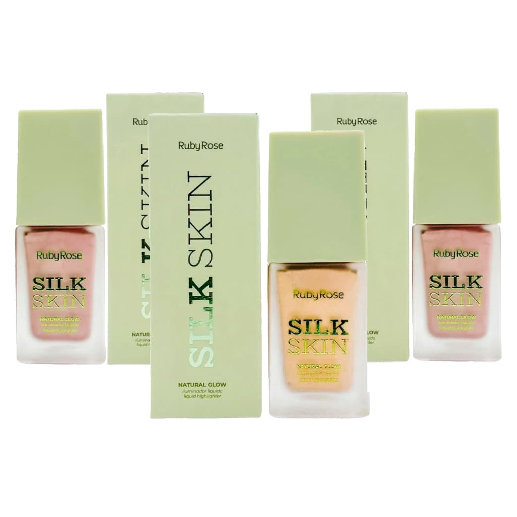 Lançamento Iluminador Liquido Natural Glow Silk Skin - Ruby Rose