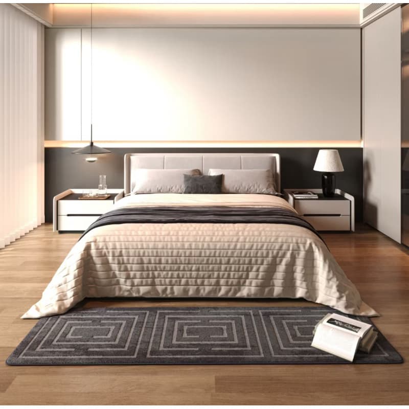 Tapete Passadeira Grande Quarto Sala Corredor Cozinha 2.00 X 60cm Antiderrapante Macio Moderno Lindo
