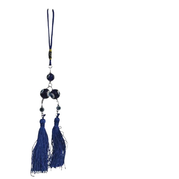 Pendente Chaveiro Trio de Olho Grego de plástico Amuleto Proteção sorte prosperidade Feng Shui Presente