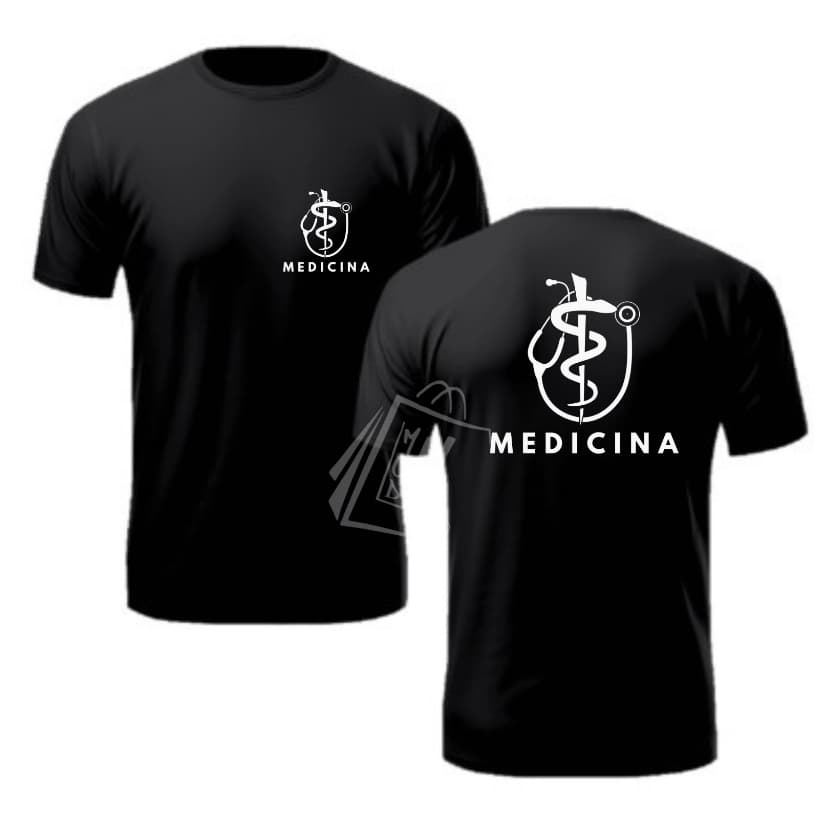 Camisa Masculina Curso Profissão Camiseta Medicina Médico