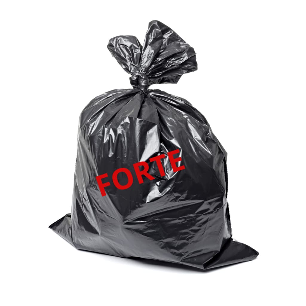 SACO PARA LIXO 60 LITROS BEM REFORÇADO E RESISTENTE PRETO PACOTE C/5KG - APROX. 100 UNIDADES