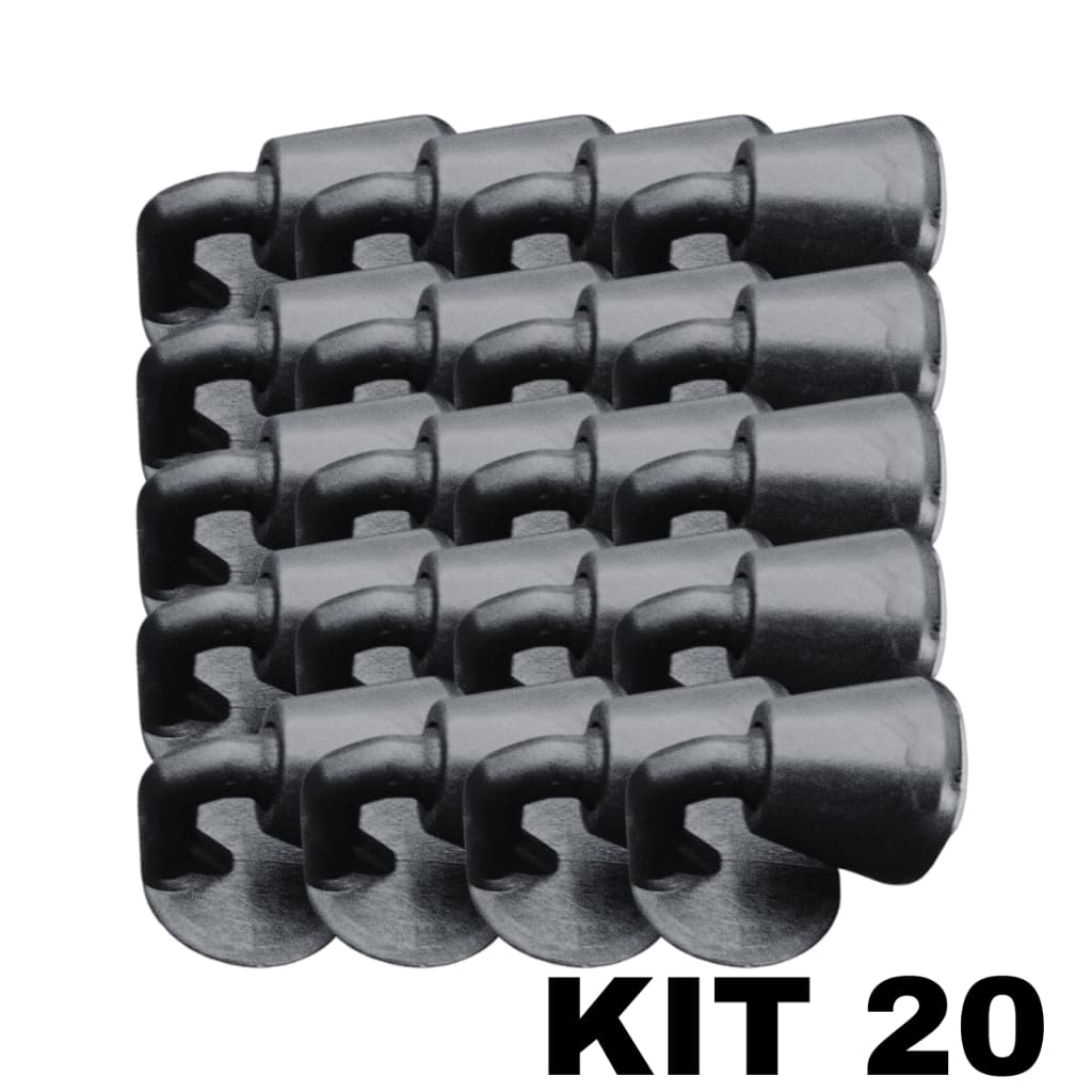 Kit 20 Travas Autocolantes – Praticidade para Evitar Impactos