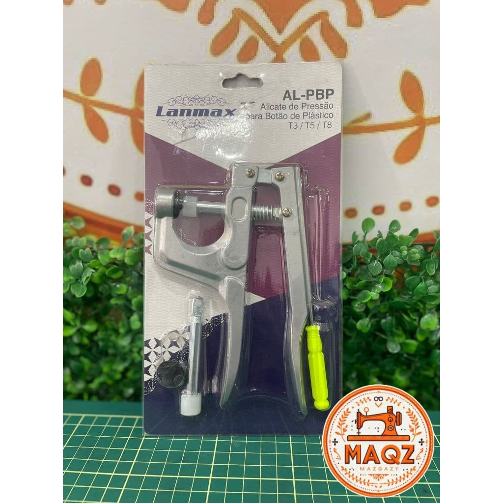Alicate de Pressão Para Botão de Plástico