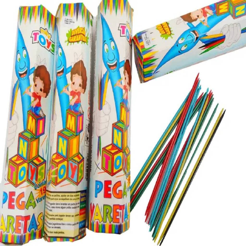 Kit 10 Pega Varetas Lembrancinha Sacolinha Surpresa Infantil Divertido Barato Aniversário Criança
