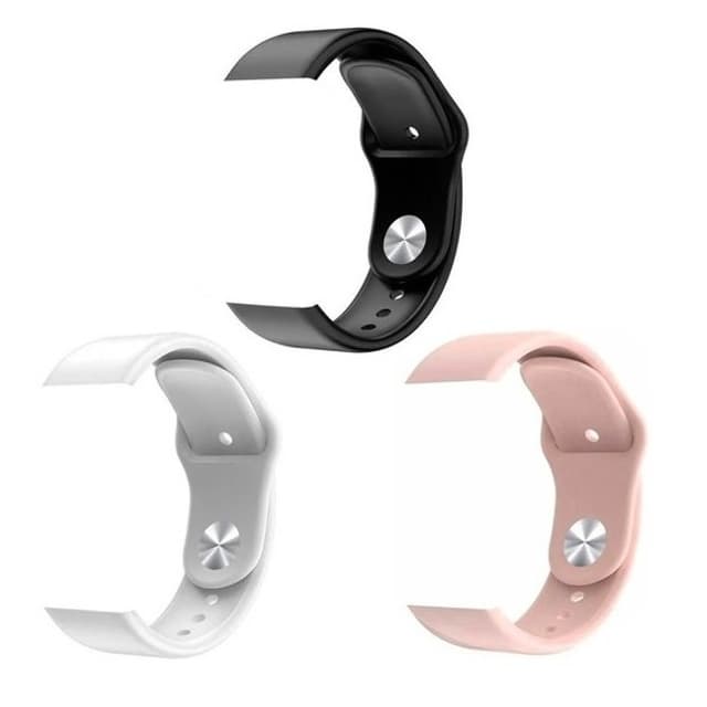 PULSEIRA PARA SMARTWATCH D20, Y68, 3 CORES DISPONIVEIS, COMPATIVEL RELOGIO INTELIGENTE D20; D30