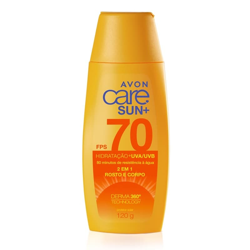 Avon Care Protetor Solar FPS 70 120g– Proteção Máxima para Sua Pele!