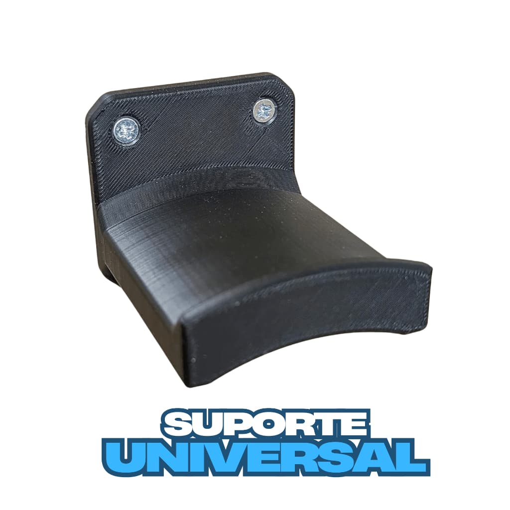 Suporte de parede universal para fones de ouvido, headphone e protetor auricular