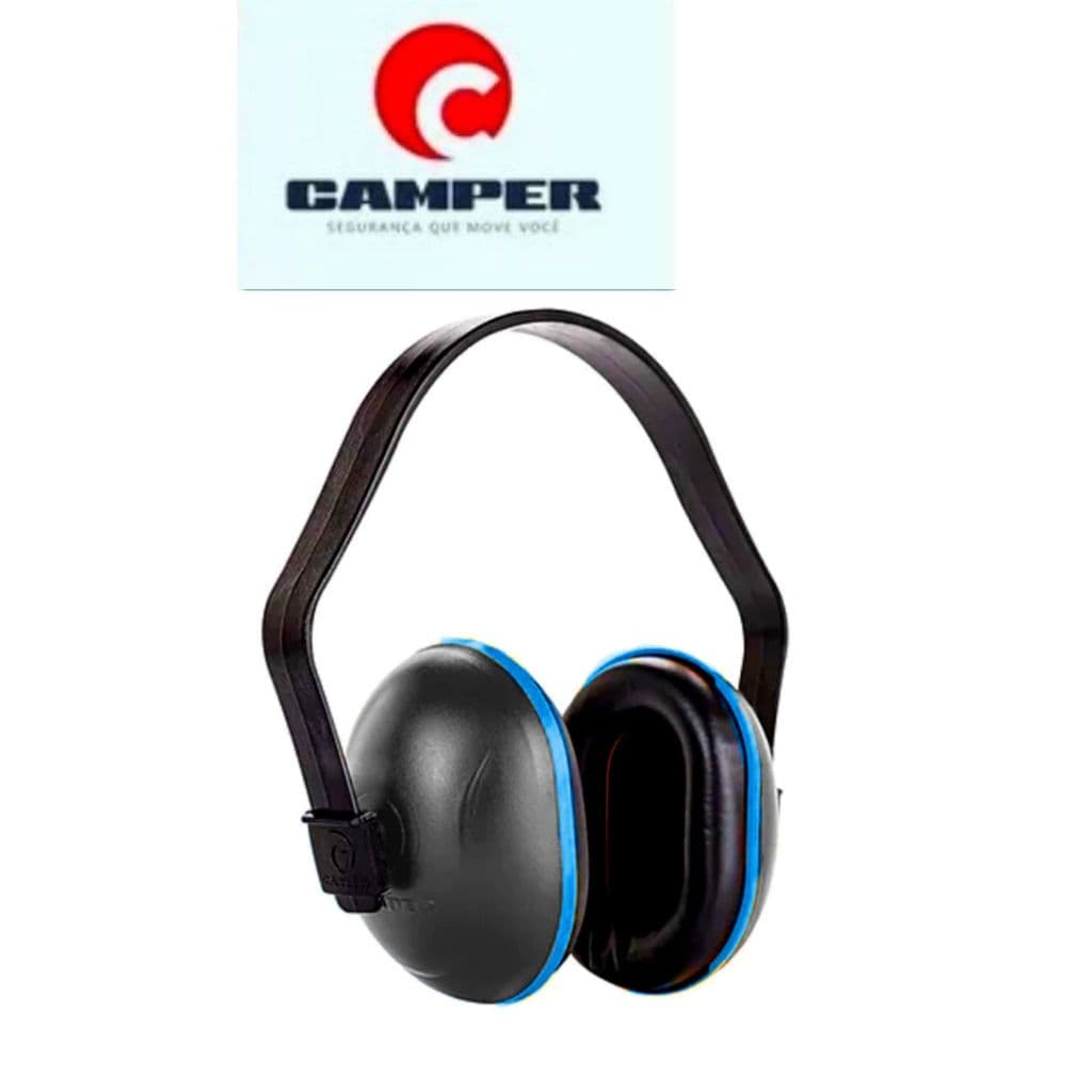 Abafador De Ruídos Protetor Auricular Tipo Concha 18DB Camper Soft Slim C-200 Auditivo Ouvido Epi