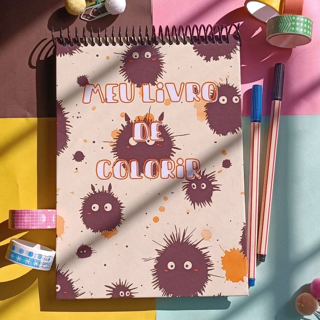 Livro de Colorir Anime Inspiração - Desperte sua Criatividade!