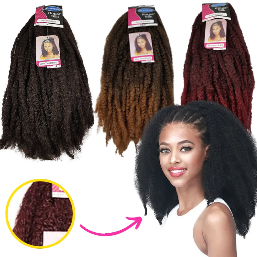 Cabelo Cherey Afro Twist 500cm 100g Sintética Pronta Entrega