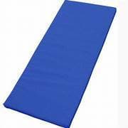 PROMOÇAO AZUL COLCHONETE ACADEMIA / YOGA / PILATES - 90x40x3cm - DUPLA COSTURA TRAVETADA