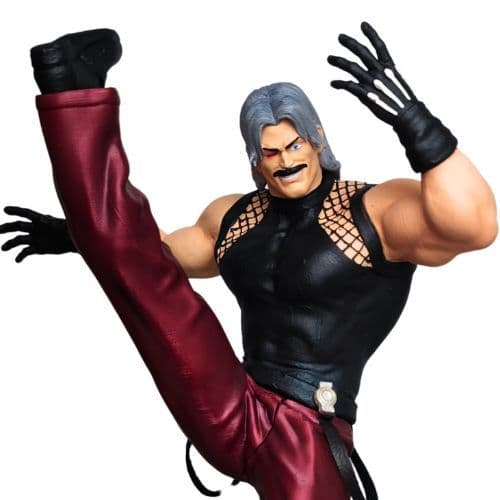 Diorama Rugal - Chefão KOF 43cm - Action Figure