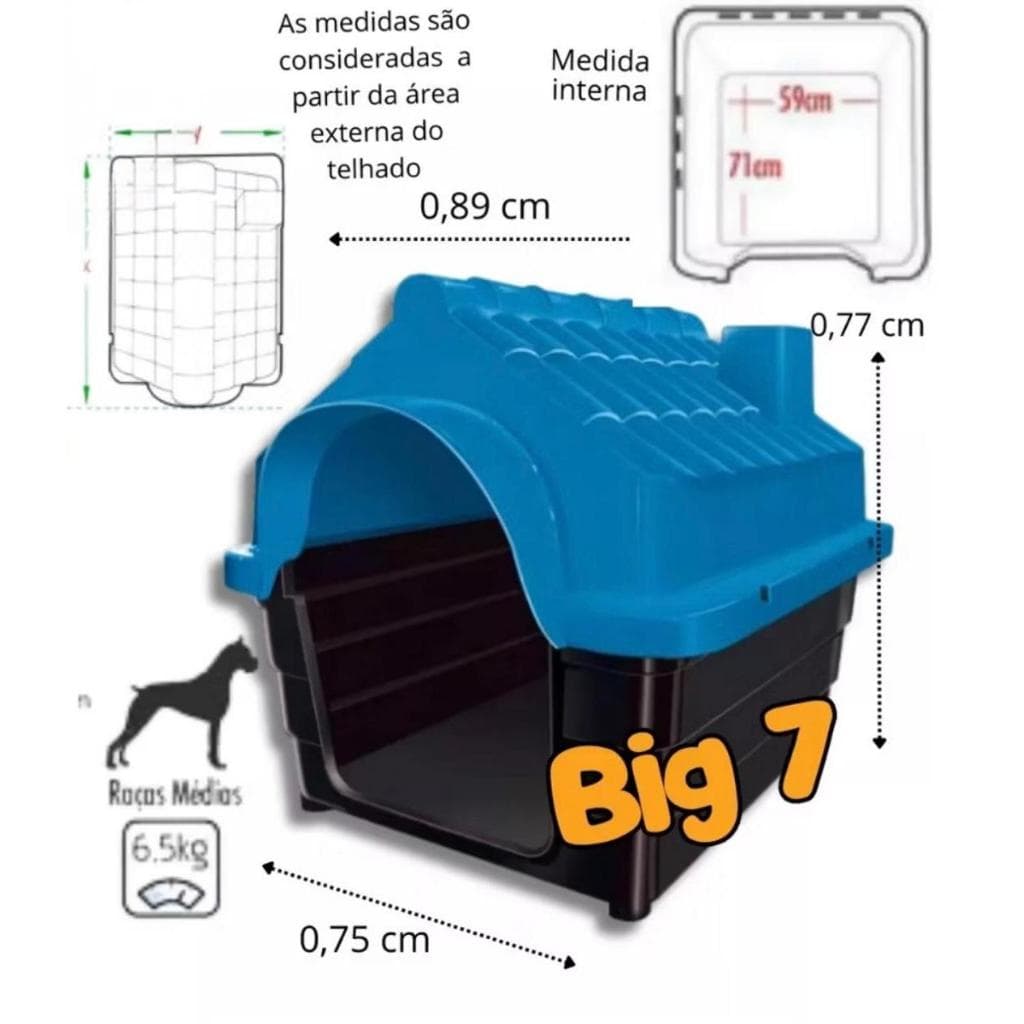 CASA CASINHA PARA CAES GRANDES N7 PROMOÇÃO