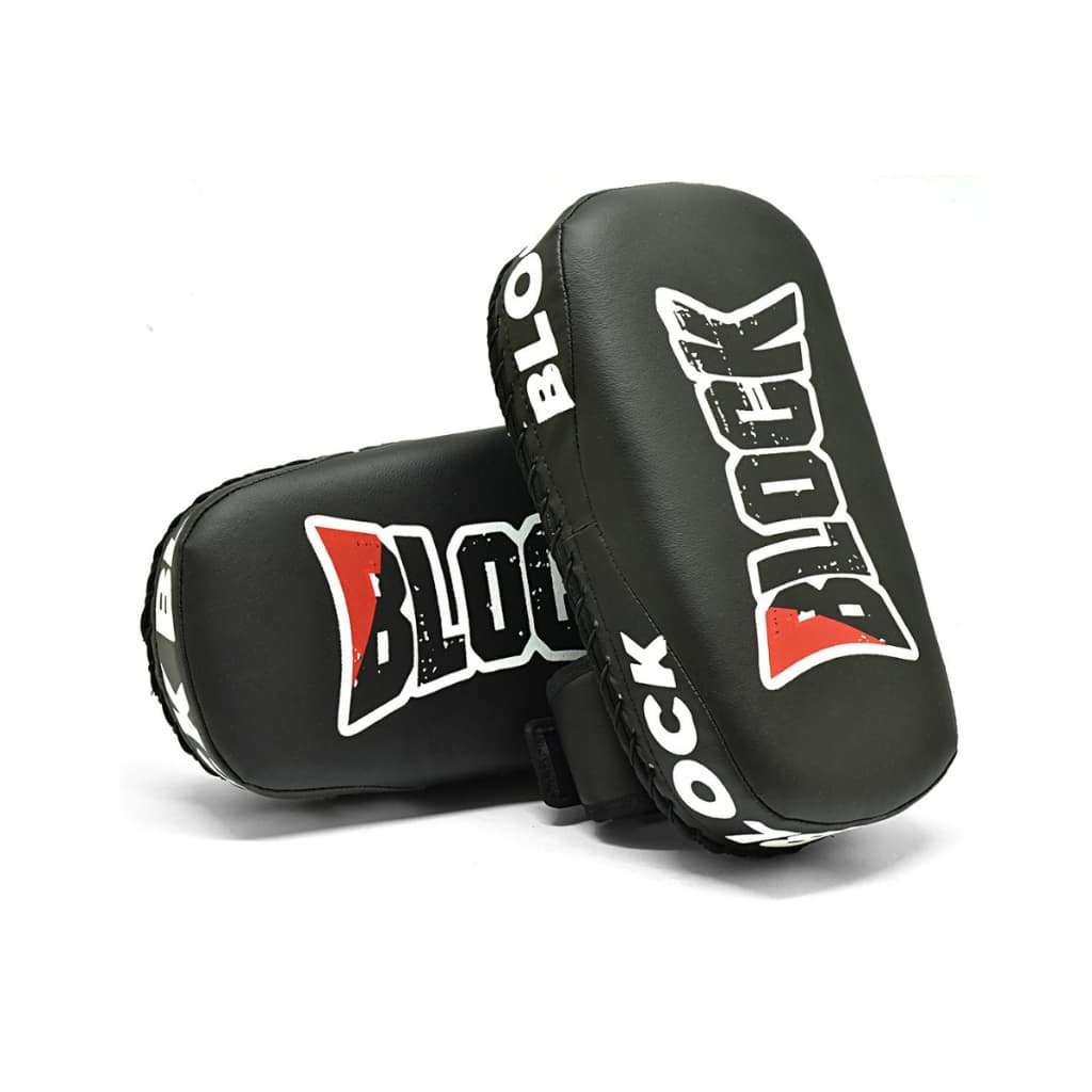 Aparador de Chute Muay Thai Aparador Chute Taekwondo MMA Azul Branco Vermelho