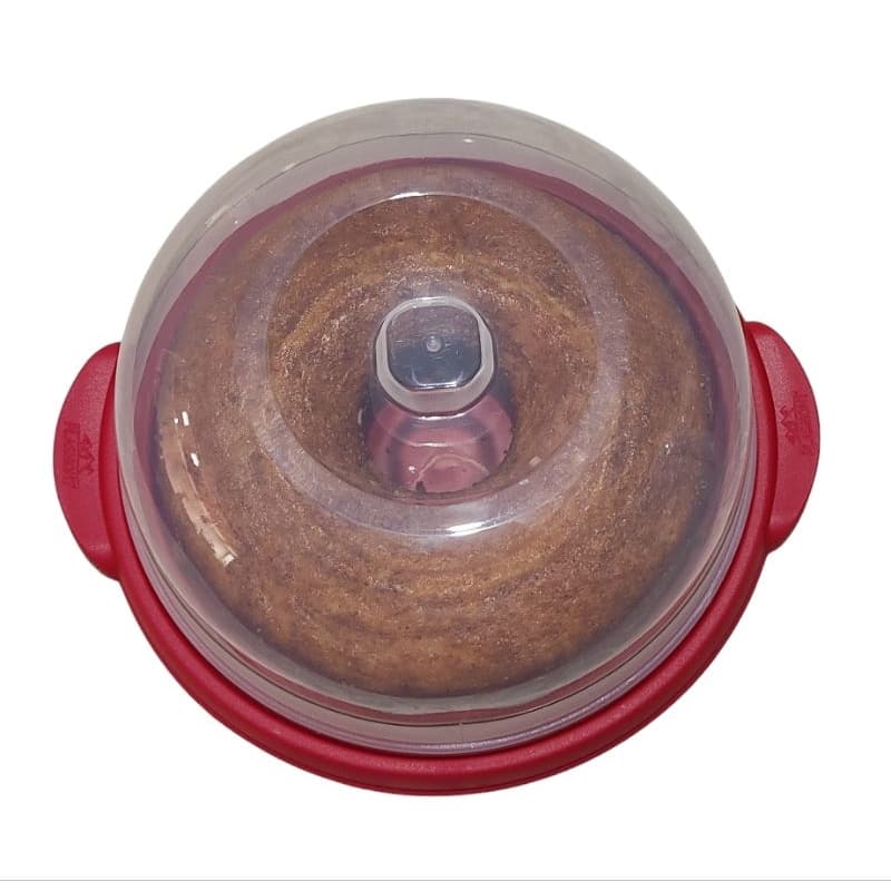 boleira plástico porta bolos prato de bolo