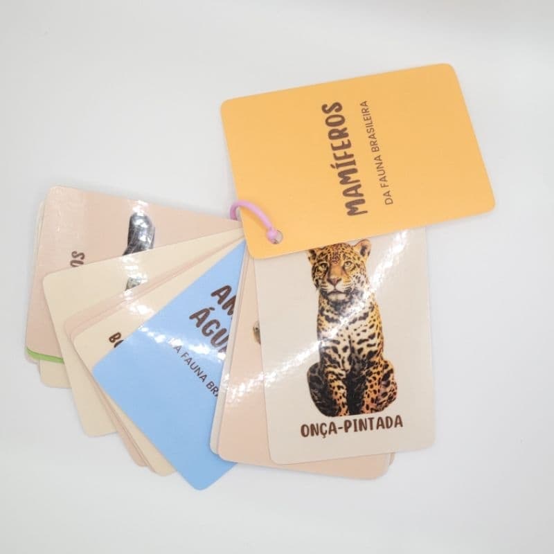 Cards animais da Fauna Brasileira