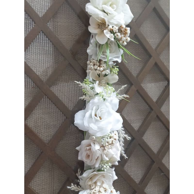 Coleira de Flores para Cachorro, Flores para Casamento/Cachorro,Coroa de Flores para cachorro,