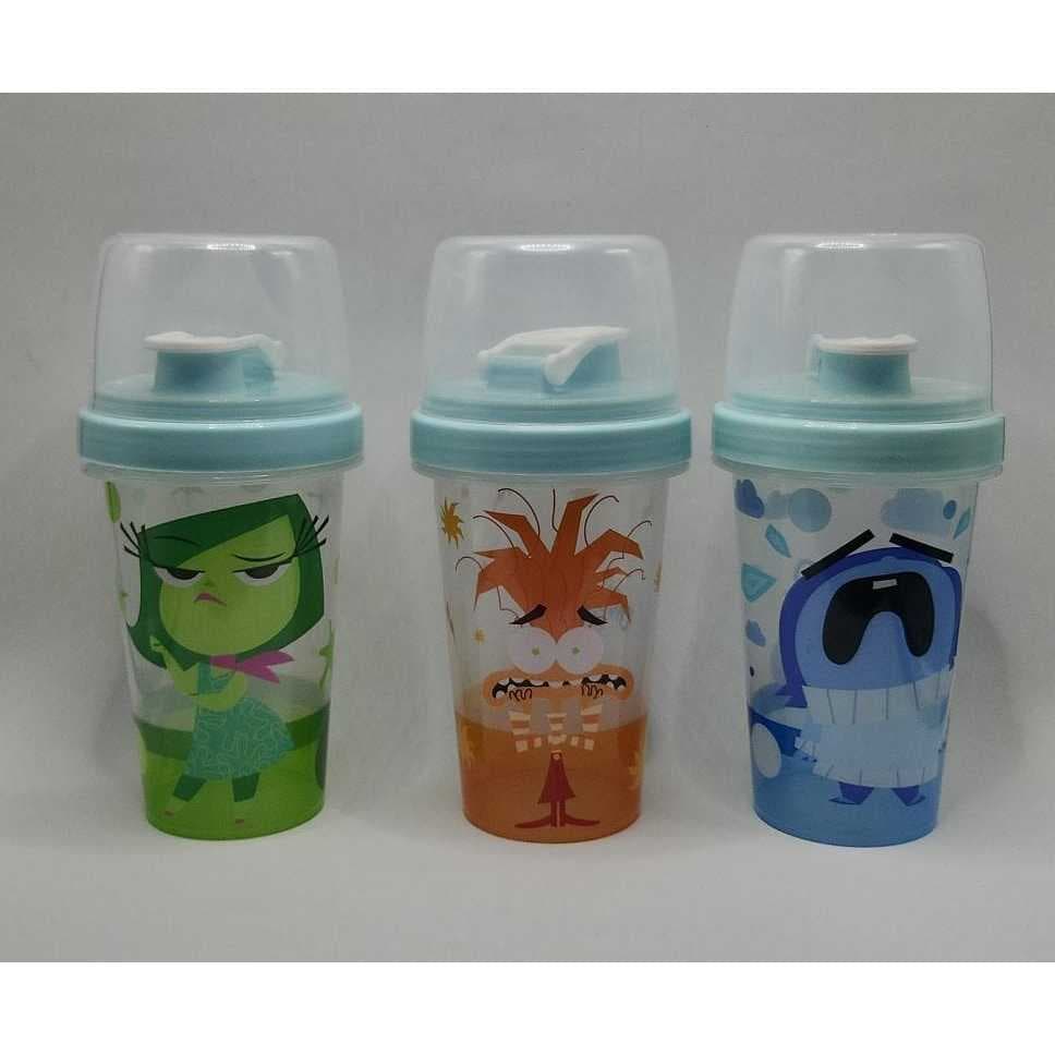 Coqueteleira Shakeira de Plástico PP Divertidamente com Copo Tampa 320ML