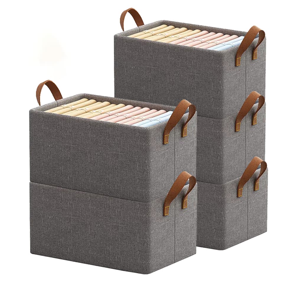 Caixas Organizadoras Empilháveis Ideal para Roupas Sutiãs Sapatos Brinquedos