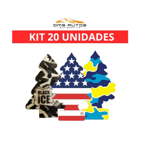 Kit 20 unidades - Cheirinho aromatizador de carro