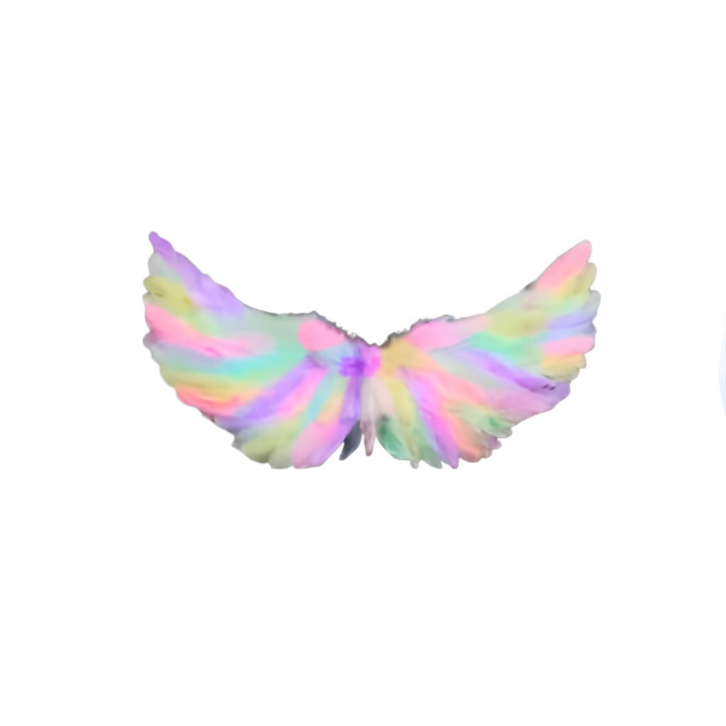 Asa De Anjo Fantasia Carnaval Adereço 60 X 35 Festa à fantasia Baile
