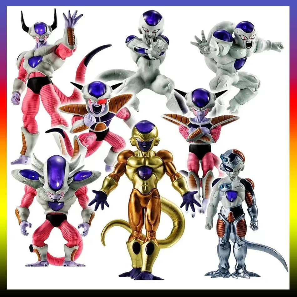 Freeza DragonBall Z Miniaturas 7-11cm Action Figures Colecionaveis Dragon ball GT Anime Geek Decoração Gamer Presente