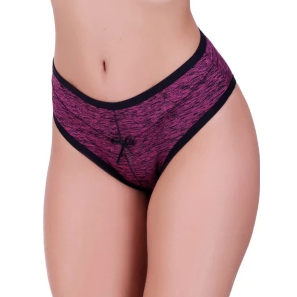 KIT 2 Calcinha Cós Alto Segura Barriga Suplex Conforto Compressão