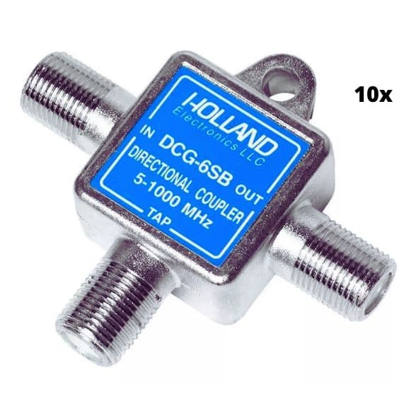 kit 10X Tap Divisor Holland Original 6db Db Net Tv