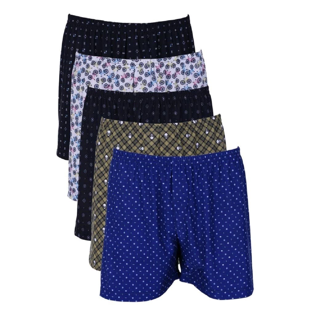 Kit 5 Pijama Masculino Samba Cançao Cueca Liganete Malha Fria