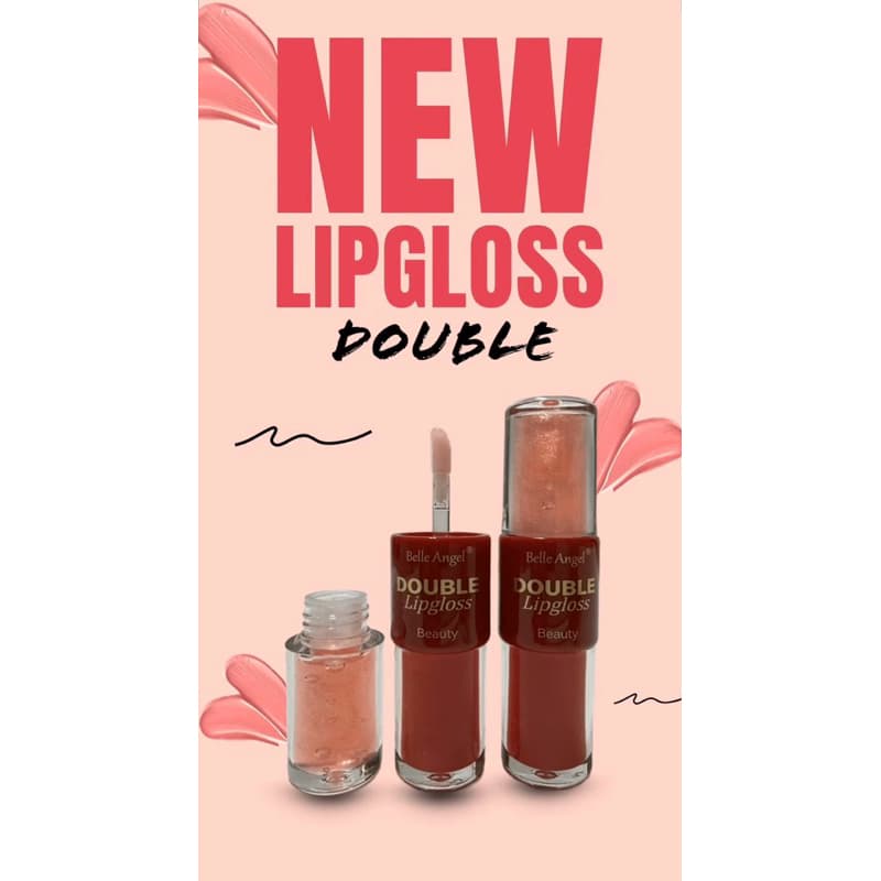 New LipGloss Double Belle Angel