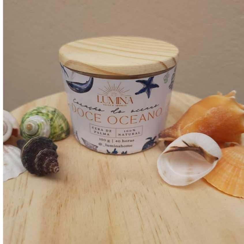 Vela Aromática Coleção Coração do Oceano 150g