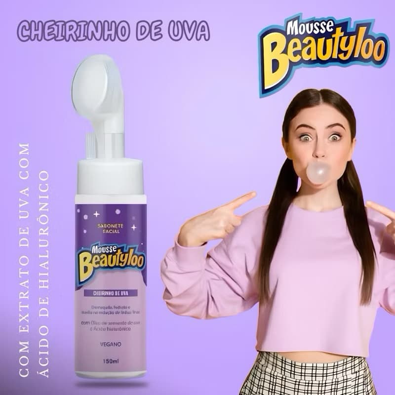 Mousse de Limpeza Sabonete Facial Beautyloo