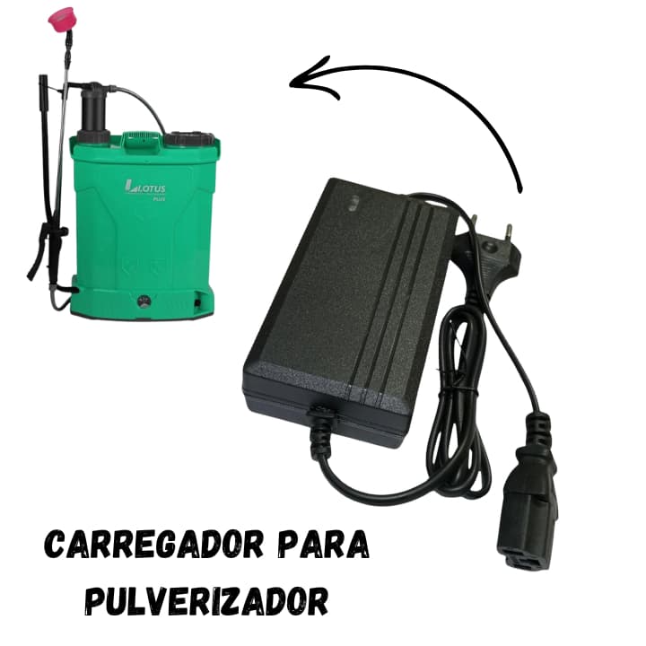 Carregador Para Pulverizador a Bateria - Lotus