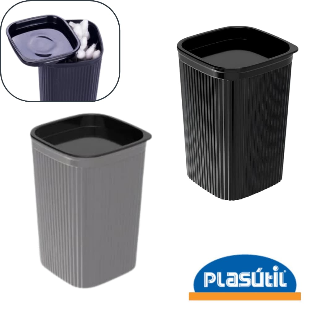 Porta algodão/cotonete Classic Frisos