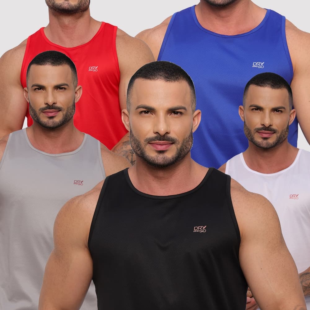 Camiseta Regata Dry Fit ORIGINAL Masculina Para Treino e Academia