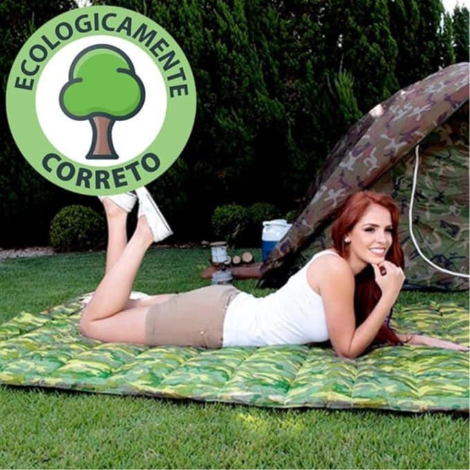 kit colchonete casal para dormir colchonete solteiro colchonete macio colchonete dobravel acessórios
