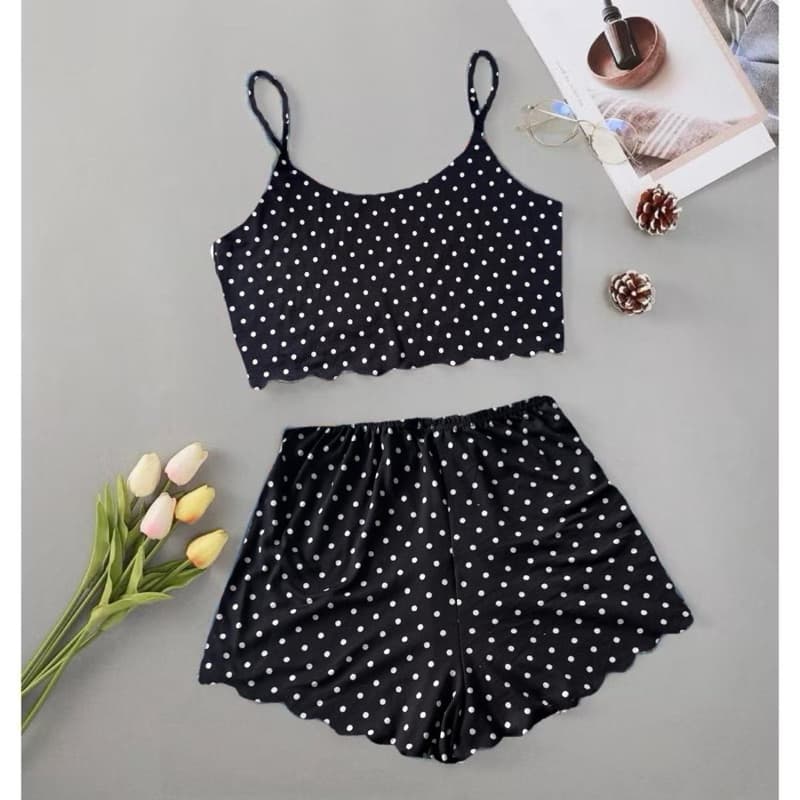 Kit 10 Pijama baby doll cropped alcinha verão revenda atacado
