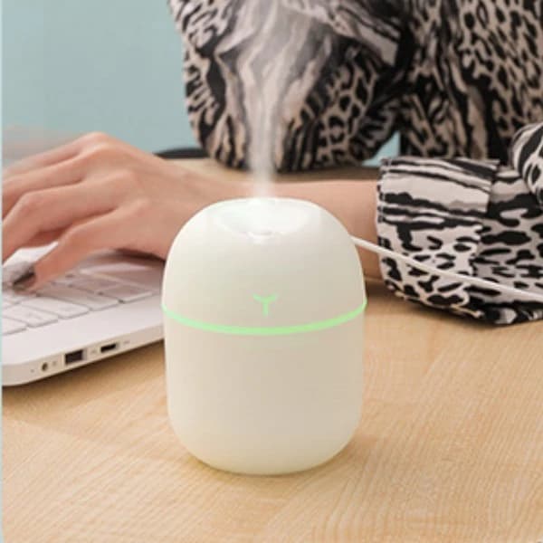 [Opções] 220ML Umidificador De Grande Capacidade Nano Led Atomizador De Luz Noturna Para Carros Promoção