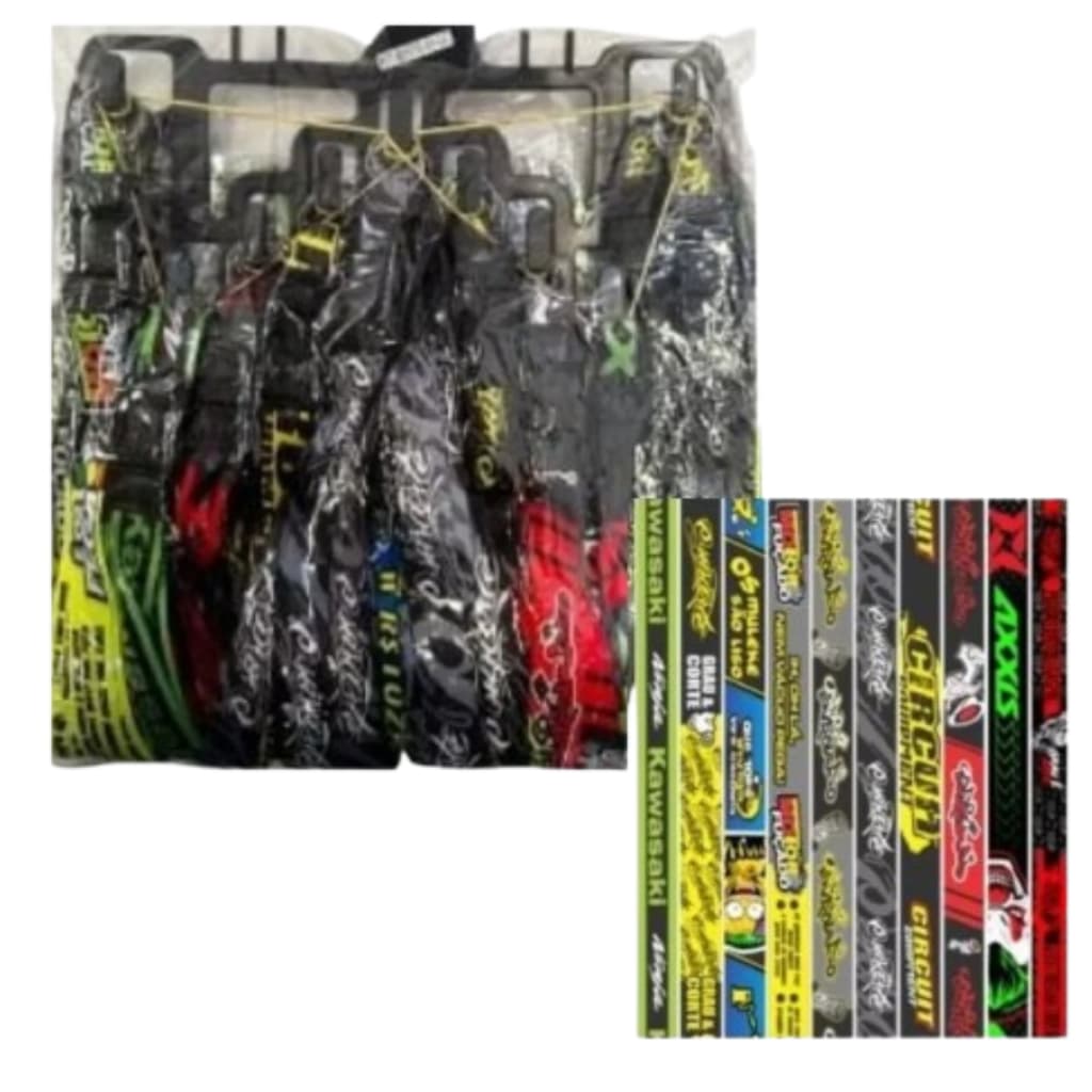 Kit Atacado 60 Unidades Chaveiros Moto Diversos Osascort
