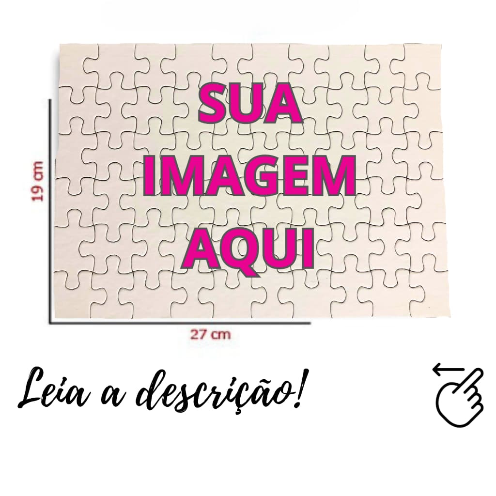 Quebra-cabeça personalizado - 60 peças