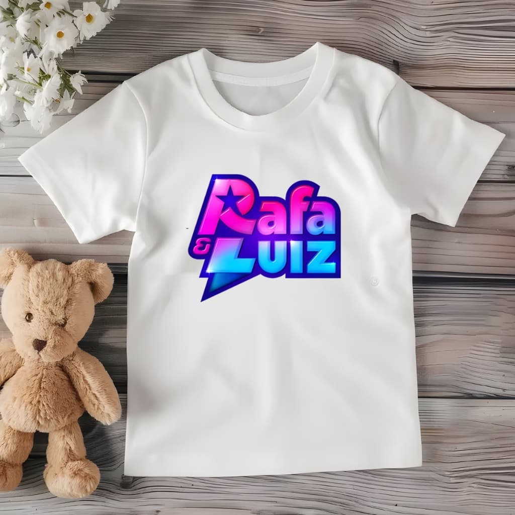 Youtuber Rafa e Luiz Camiseta Pronta entrega