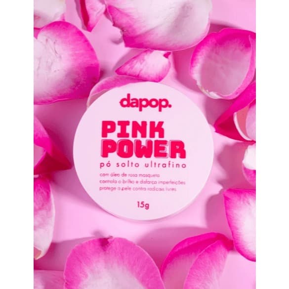 Pó Solto Ultrafino Pink Power - Dapop