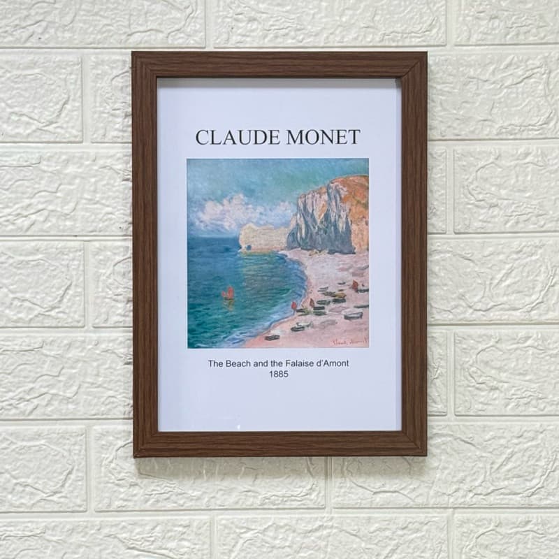 Quadro decorativo - arte - pintura - The Beach, Claude Monet