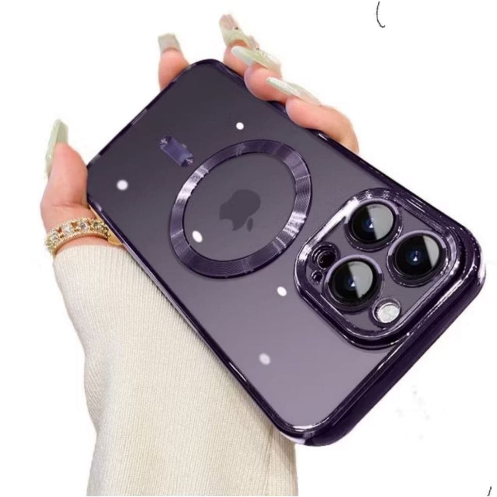 Capa De Telefone Magnética  Carregamento Sem Fio De Alta Qualidade 16 15 14 13 12 11 Pro Max Plus